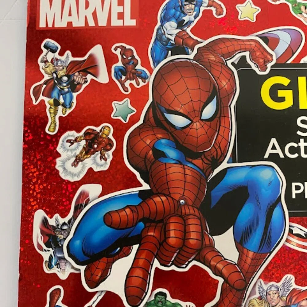 Marvel Giant Sticker Activity Pad with Over 1000 Reusable Stickers